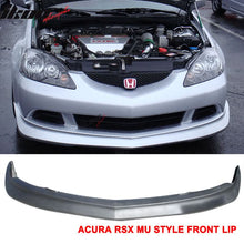 Load image into Gallery viewer, 2005-2006 Acura RSX DC5 MU Style Unpainted Black Front Bumper Lip PU