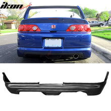 Load image into Gallery viewer, 2005-2006 Acura RSX Mugen Style Unpainted Black Rear Bumper Lip Aprons