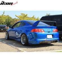 Load image into Gallery viewer, 2005-2006 Acura RSX Mugen Style Unpainted Black Rear Bumper Lip Aprons