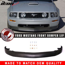 Load image into Gallery viewer, 2005-2009 Ford Mustang GT V8 Unpainted Front Lip SplitterSpoiler PU