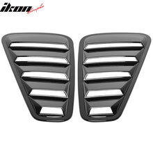Load image into Gallery viewer, 2005-2009 Ford Mustang OEM Style Painted #UA Ebony Window Side Louver