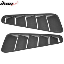 Load image into Gallery viewer, 2005-2009 Ford Mustang OEM Style Painted #UA Ebony Window Side Louver