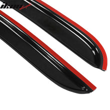 Load image into Gallery viewer, 2005-2009 Ford Mustang Slim Style Smoke Tinted Window Visors Acrylic