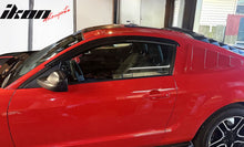 Load image into Gallery viewer, 2005-2009 Ford Mustang Slim Style Smoke Tinted Window Visors Acrylic