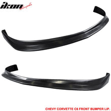 Load image into Gallery viewer, 2005-2013 Chevy Corvette C6 Base C6 ZR1 Style Front Bumper Lip PU