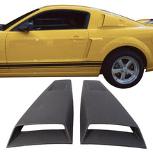 Load image into Gallery viewer, 2005-2014 Ford Mustang Eleanor Window Side Louvers Scoops PU