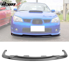 Load image into Gallery viewer, 2006-2007 Subaru Impreza WRX STI Glossy Black Front Bumper Lip PP