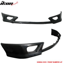 Load image into Gallery viewer, 2006-2008 Honda Civic Coupe Front Lip HF-P Style Unpainted Lip Splitte