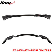Load image into Gallery viewer, 2006-2008 Lexus IS250 IS350 IKON Style Unpainted Front Bumper Lip PU