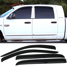 Load image into Gallery viewer, 2006-2009 Dodge Ram 1500 2500 3500 Mega Extended Cab Window Visor