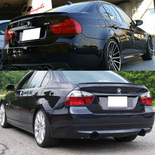 Load image into Gallery viewer, 2006-2011 BMW E90 3 Series M3 Style Matte Black Rear Spoiler Wing ABS