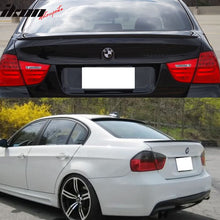 Load image into Gallery viewer, 2006-2011 BMW E90 3 Series M3 Style Matte Black Rear Spoiler Wing ABS