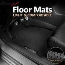 Load image into Gallery viewer, Car Floor Mat for 2006-2011 Honda Civic Black Carpet 3PC Nylon