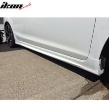 Load image into Gallery viewer, 2006-2011 Honda Civic Coupe Mugen Style Side Skirt Extension PU