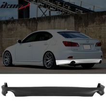 Load image into Gallery viewer, 2006-2012 Lexus IS250 IS350 OEM Style Matte Black Rear Bumper Lip PP