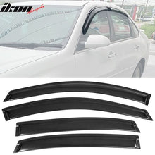 Load image into Gallery viewer, 2006-2013 Chevy Impala Smoke Tinted Slim Style Visor Window Acrylic