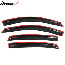 Load image into Gallery viewer, 2006-2013 Chevy Impala Smoke Tinted Slim Style Visor Window Acrylic