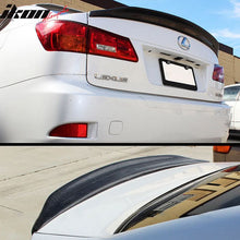 Load image into Gallery viewer, 2006-2013 Lexus IS F Sport V2 Style Black Rear Spoiler Wing PP