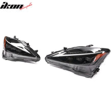 Load image into Gallery viewer, 2006-2013 Lexus IS250 IS350 IS-F F Sport Style Black LED Headlights