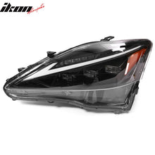 Load image into Gallery viewer, 2006-2013 Lexus IS250 IS350 IS-F F Sport Style Black LED Headlights