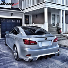Load image into Gallery viewer, 2006-2013 Lexus IS DMR Style Rear Diffuser Bumper Lip Bodykit Black PP