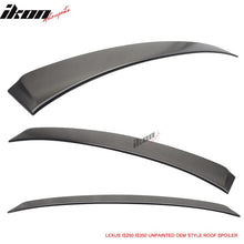 Load image into Gallery viewer, 2006-2013 Lexus IS250 IS350 OEM Style Unpainted Roof Window Spoiler