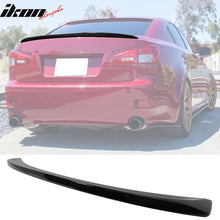 Load image into Gallery viewer, 2006-2013 Lexus IS250 IS350 IS F Sport Painted 202 Black Trunk Spoiler
