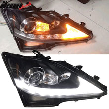 Load image into Gallery viewer, 2006-2014 Lexus IS250 IS350 IS-F Facelift Style Headlights - Black