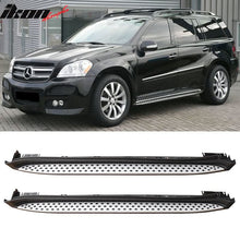 Load image into Gallery viewer, 2007-2012 Benz X164 GL-Class OEM Style Black Silver Running Board