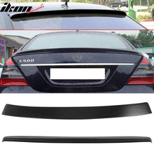 Load image into Gallery viewer, Fits 07-13 Benz S Class W221 Trunk Spoiler &amp; L Type Roof Wing ABS