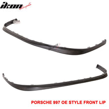 Load image into Gallery viewer, 2007-2013 Porsche Turbo 997 911 OE Style Unpainted Front Bumper Lip PU