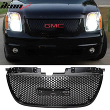 Load image into Gallery viewer, 2007-2014 GMC Yukon Grill Round Hole Mesh Style Black Car Grille ABS