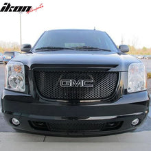 Load image into Gallery viewer, 2007-2014 GMC Yukon Grill Round Hole Mesh Style Black Car Grille ABS