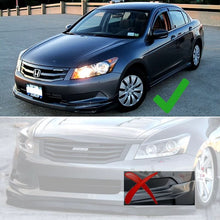Load image into Gallery viewer, 2008-2010 Honda Accord Sedan l4 Only Mugen Style Front Bumper Lip Spoi
