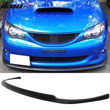 Load image into Gallery viewer, 2008-2010 Subaru Impreza WRX Premium CS Style PU Front Bumper Lip