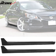 Load image into Gallery viewer, 2008-2012 Honda Accord Sedan JDM Style Side Skirts Rocker Pannel PP