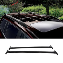 Load image into Gallery viewer, 2008-2013 Toyota Highlander OE Black Roof Rack Cross Bar Aluminum