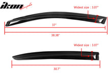 Load image into Gallery viewer, 2008-2014 Dodge Avenger Slim Style Smoke Tinted Visor Window Acrylic