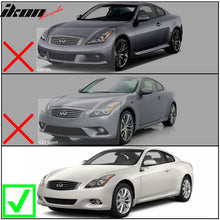 Load image into Gallery viewer, 2008-2014 Infiniti G37 2Dr Coupe &amp; Q60 TS Style Front Bumper Lip PU