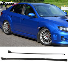 Load image into Gallery viewer, 2008-2014 Subaru Impreza WRX STI S206 Style Side Skirts Pannel PU