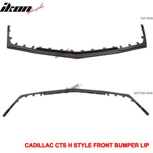 Load image into Gallery viewer, 2008-2015 Cadillac CTS V Sedan H Style Front Bumper Lip Valance Guard
