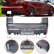 Load image into Gallery viewer, 2008-2015 Mitsubishi Lancer FQ FQ440 Style Lower Rear Bumper Cover
