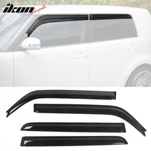Load image into Gallery viewer, 2008-2015 Scion xB Window Visor Slim Style Smoke Tinted Acrylic