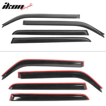 Load image into Gallery viewer, 2008-2015 Scion xB Window Visor Slim Style Smoke Tinted Acrylic