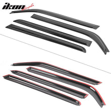Load image into Gallery viewer, 2008-2015 Scion xB Window Visor Slim Style Smoke Tinted Acrylic