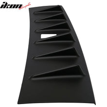 Load image into Gallery viewer, 2008-2016 Mitsubishi Lancer X EVO Rear Roof Spoiler W/Shark Fins ABS