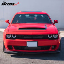 Load image into Gallery viewer, 2008-2023 Dodge Challenger Hood Demon Style Aluminum Black Car Hood