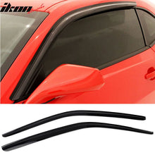 Load image into Gallery viewer, 2008-2024 Dodge Challenger Slim Style Tape On Acrylic Window Visor 2PC
