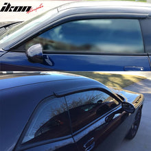 Load image into Gallery viewer, 2008-2024 Dodge Challenger Slim Style Tape On Acrylic Window Visor 2PC