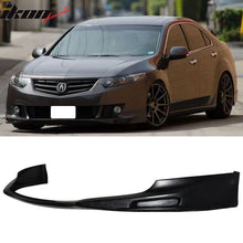 Load image into Gallery viewer, 2009-2010 Acura TSX CU1 JDM Style Unpainted Black Front Bumper Lip PU